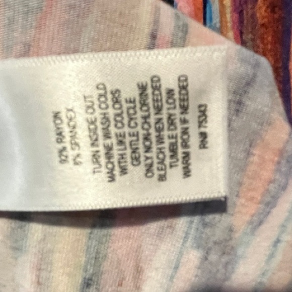 Cynthia Rowley  Women’s Size Small Multicolor Halter Midi Dress Red Pink Blue - Picture 11 of 11